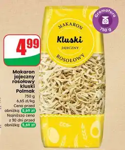 Dino Makaron jajeczny rosołowy kluski Polmak oferta