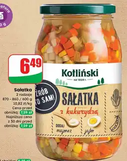 Dino Sałatka z kukurydzą Kotliński oferta