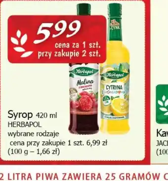 Cezar Delikatesy Syrop Herbapol oferta