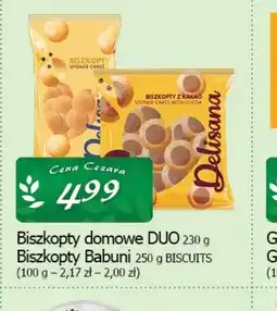 Cezar Delikatesy Biszkopty domowe DUO/Biszkopty Babuni oferta