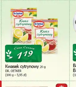 Cezar Delikatesy Kwasek cytrynowy Dr. Oetker oferta