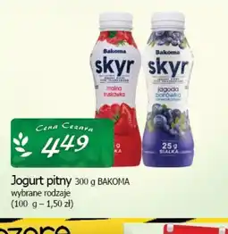 Jogurt pitny Bakoma Skyr