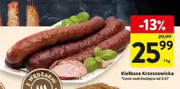 Intermarche Kiełbasa krzeszowicka Intermarche Z Własnej Wędzarni oferta