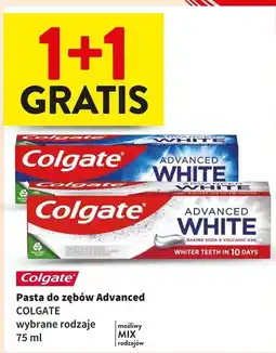 Intermarche Pasta do zębów baking soda Colgate Advanced White oferta