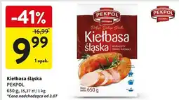 Intermarche Kiełbasa śląska Pekpol oferta