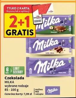 Intermarche Czekolada biała Milka Bubbly oferta