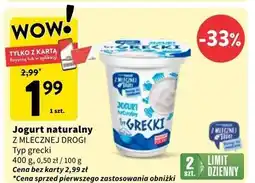 Intermarche Jogurt naturalny Z Mlecznej Drogi oferta