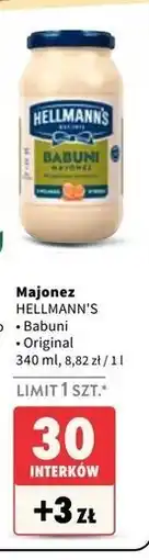Intermarche Majonez babuni Hellmann's oferta