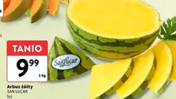 Intermarche Arbuz żółty Sanlucar oferta