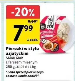 Intermarche Pierożki azjatyckie z farszem mięsnym Smak Mak oferta