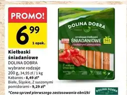 Intermarche Kiełbaski z suszonymi pomidorami Dolina Dobra oferta