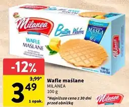 Intermarche Wafle maślane Lumar Milanea oferta