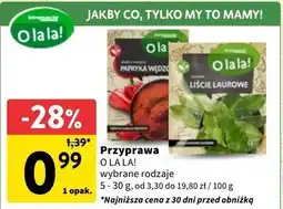Intermarche Liść laurowy suszony Intermarche O La La! oferta
