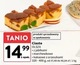 Intermarche Ciasto kakaowe z orzechami Olsza oferta