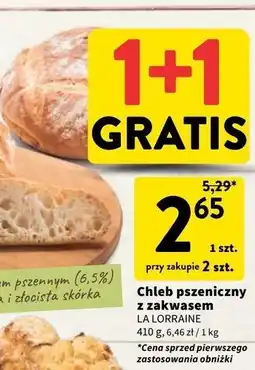 Intermarche Chleb z zakwasem pszeniczny La Lorraine oferta