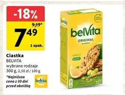 Intermarche Ciastka zbożowe z musli Belvita oferta
