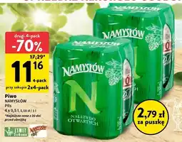 Intermarche Piwo Namysłów Pils oferta