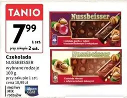 Intermarche Czekolada gorzka z całymi orzechami laskowymi i rodzynkami Alpen Gold Nussbeisser oferta