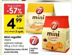 Intermarche Mini rogaliki z nadzieniem spumante 7 Days Roll oferta