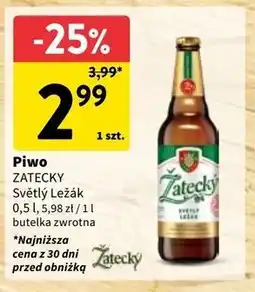 Intermarche Piwo Zatecky Svetly Lezak oferta