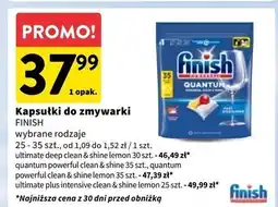 Intermarche Tabletki do zmywarek lemon Finish Ultimate Plus oferta