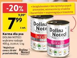 Intermarche Karma dla psów bogata w indyka Dolina Noteci Premium oferta