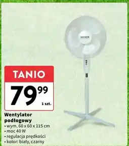 Intermarche Wentylator podłogowy 60 x 115 cm Volteno oferta