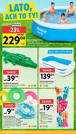Intermarche Basen dmuchany 305 x 76 cm Bestway oferta