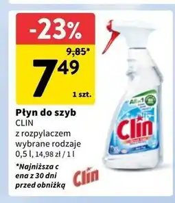 Intermarche Płyn do szyb anti-fog Clin Windows & Glass oferta