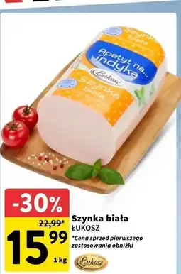 Intermarche Szynka biała Łukosz oferta