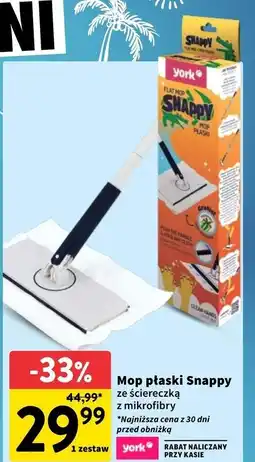 Intermarche Mop płaski snappy York oferta