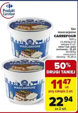 Carrefour Serek mascarpone Carrefour Classic oferta