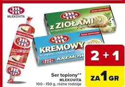 Carrefour Ser topiony mazowiecki metka Mlekovita oferta