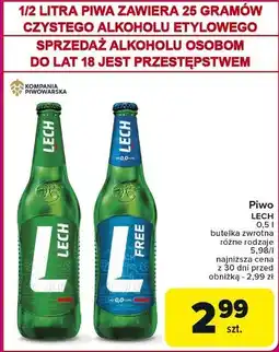 Carrefour Piwo Lech Free oferta
