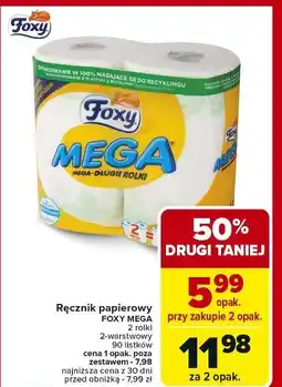 Carrefour Ręcznik kuchenny Foxy Mega oferta