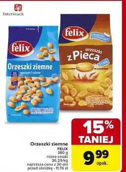 Carrefour Orzeszki z pieca solą Felix oferta