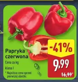 ALDI Papryka czerwona Aldi oferta