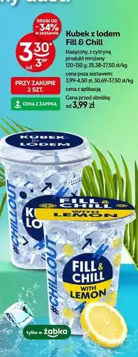 Żabka Kubek z lodem Fill & Chill oferta