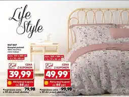Kaufland Komplet pościeli z mikrofibry 220 x 200 cm + 2 70 80 Nafnaf oferta