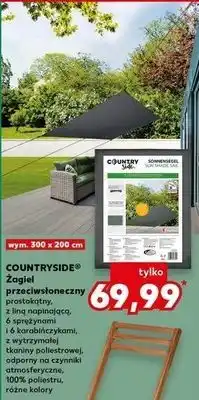 Kaufland Żagiel przeciwsłoneczny 300 x 200 cm K-Classic Countryside oferta