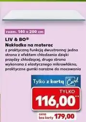 Kaufland Nakładka na materac 140 x 200 cm Liv & Bo oferta