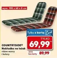 Kaufland Poduszka na leżak 190 x 60 5 cm K-Classic Countryside oferta