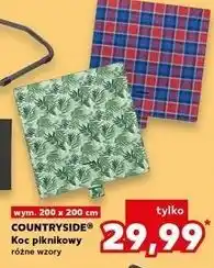 Kaufland Koc piknikowy 200 x cm K-Classic Countryside oferta