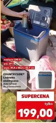 Kaufland Lodówka turystyczna elektryczna 230v 29l K-Classic Countryside oferta