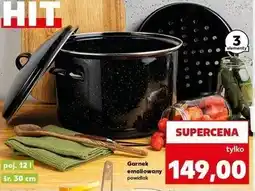 Kaufland Garnek emaliowany 12 cm oferta