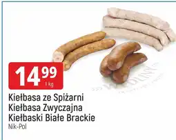 E.Leclerc Kiełbaski białe brackie Nik-Pol oferta