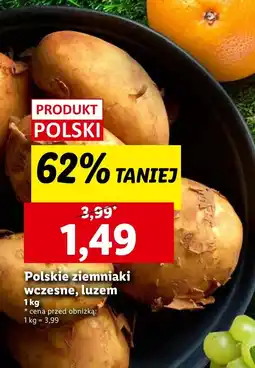 Lidl Ziemniaki wczesne polska oferta