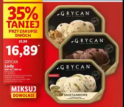 Lidl Lody bakaliowe Grycan oferta
