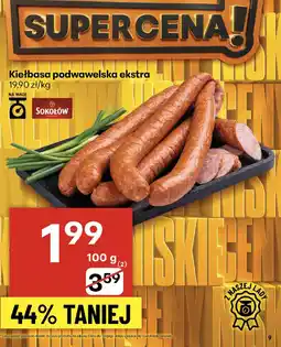 Delikatesy Centrum Kiełbasa podwawelska ekstra Sokołów oferta