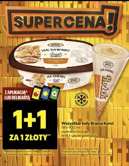 Delikatesy Centrum Lody Bracia Koral oferta